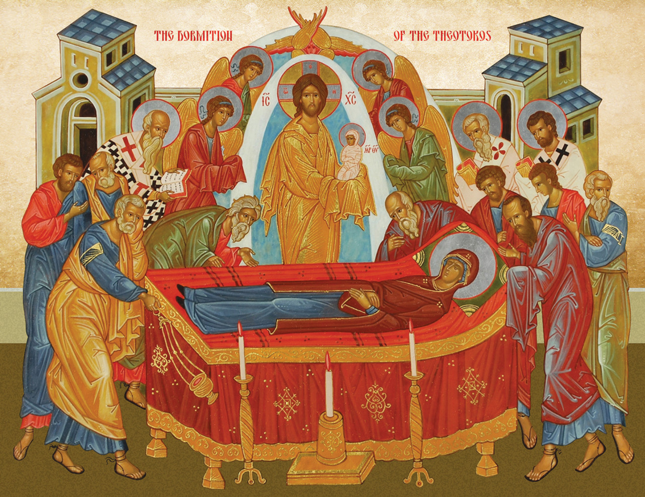 Icon of the Dormition of the Mother of God