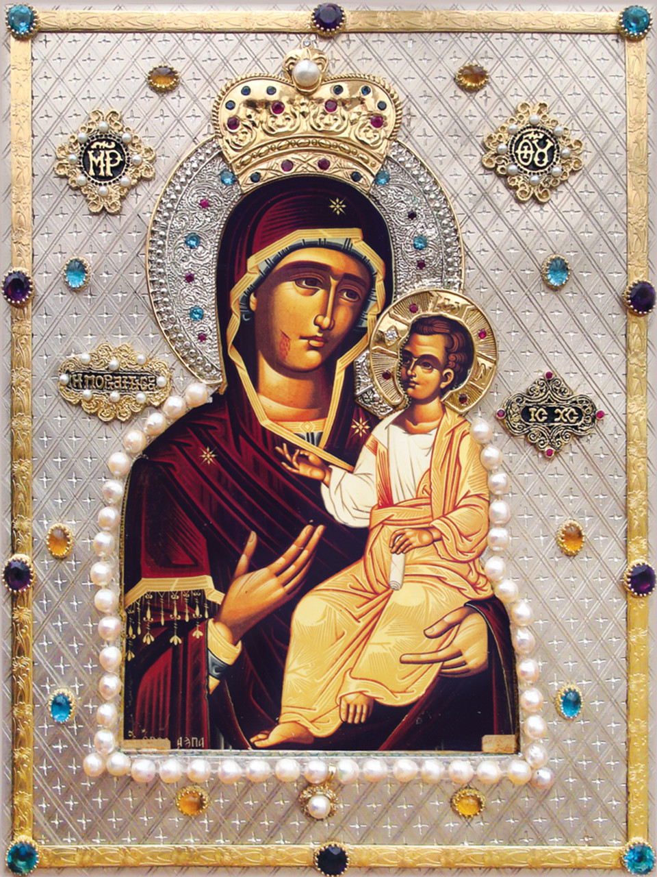 Biểu tượng màu nhiệm Iveron của Đức Theotokos Đảo Hawaii (Hawaiian Iveron Icon)